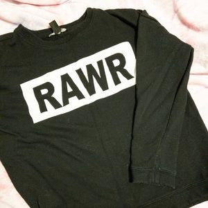 Forever 21 “RAWR” Sweater